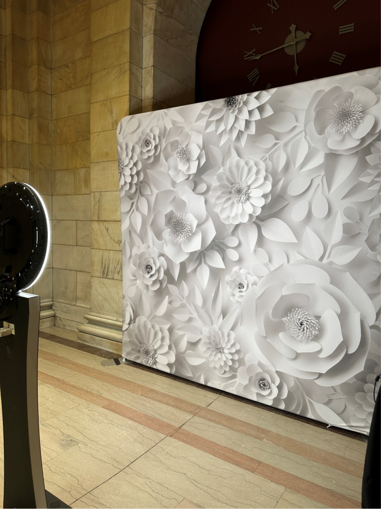 photo booth for crowd engagement